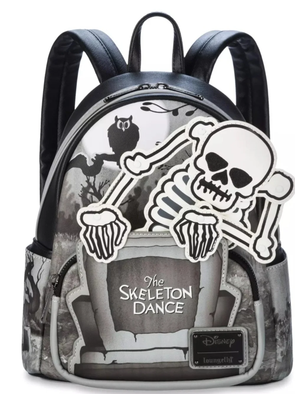 Disney Parks The Skeleton Dance Glow-in-the Dark Loungefly Backpack